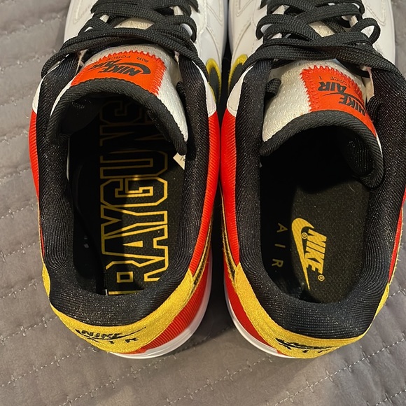 Nike Air Force 1 Low Roswell Raygun - White/Orange/Black - Men’s size 10.5 - Picture 7 of 11